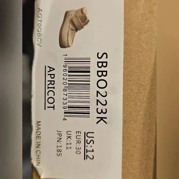 Bruno Marc light tan 12c fur girl boots - Picture 3 of 15